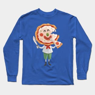 Mr. Pizza Long Sleeve T-Shirt